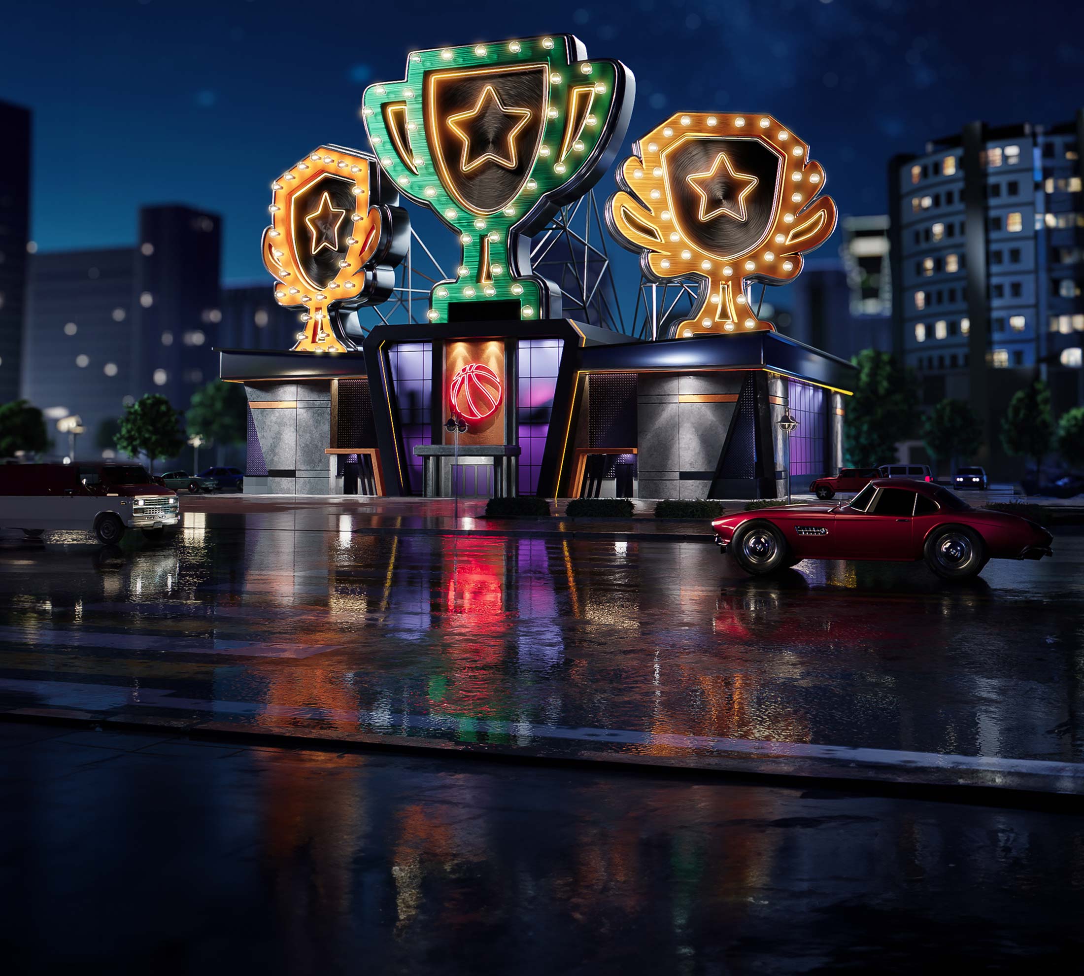 promo background
